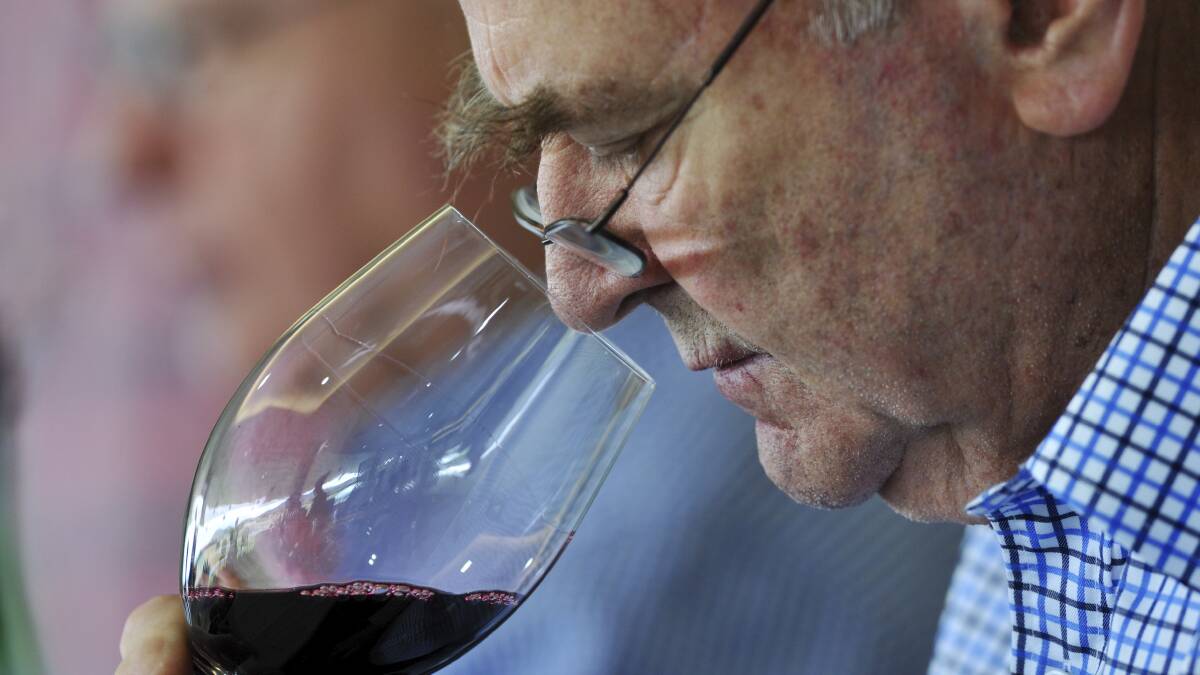 James Halliday is one of Australia's leading wine authorities. Picture: Graham Tidy