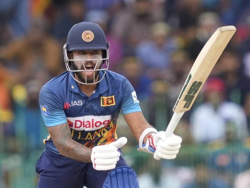 Kusal Mendis was outstanding for Sri Lanka as they beat Netherlands by 16 runs in the T20 World Cup. (AP PHOTO)