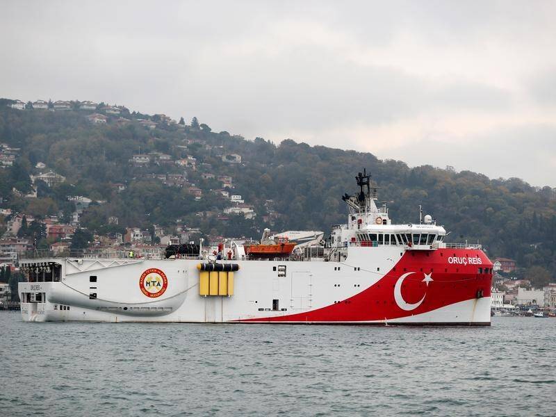 The work of the Turkish survey vessel Oruc Reis has raised tensions with Greece over sea claims.