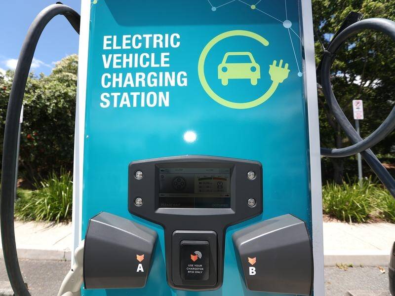 The federal government has committed $70 million to funding electric car charging innovations. (Jason O'BRIEN/AAP PHOTOS)