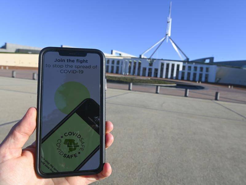 The COVIDSafe app is being decommissioned and is no longer being used in contact tracing. (Lukas Coch/AAP PHOTOS)