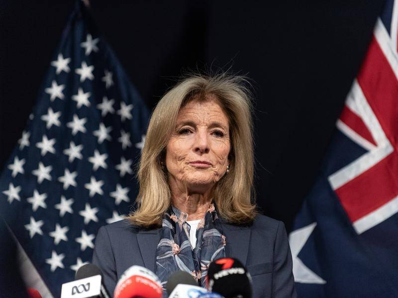 Ambassador Caroline Kennedy says action on climate change will determine the future of the region. (Flavio Brancaleone/AAP PHOTOS)