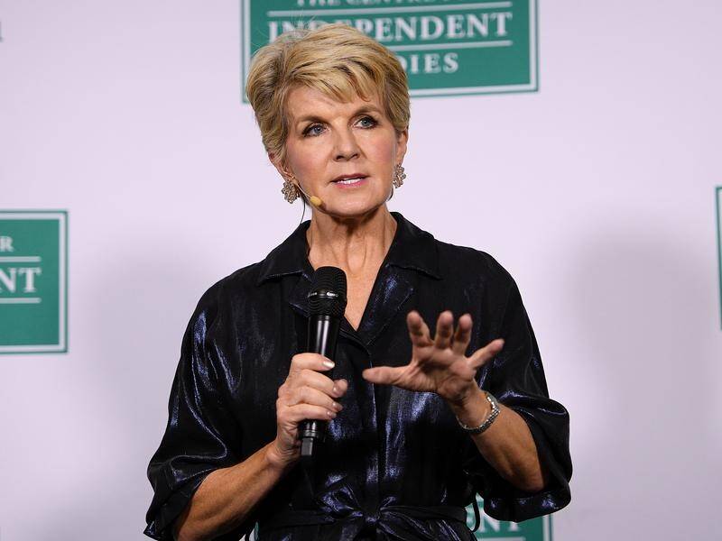 Former foreign minister Julie Bishop has joined a campaign for easier access to childcare.