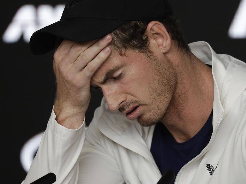 Andy Murray says he couldn't bring himself to watch the Australian Open.