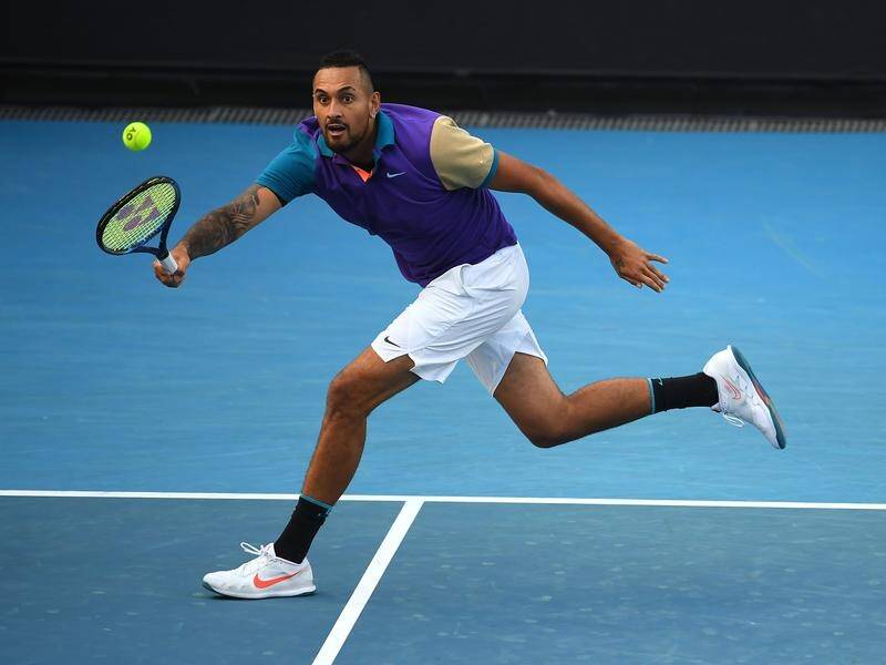 Nick Kyrgios appears set to return to grand slam tennis on the grass at Wimbledon.