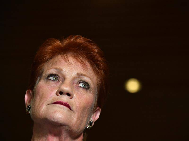 Relations between the Morrison government and Pauline Hanson's One Nation have soured.