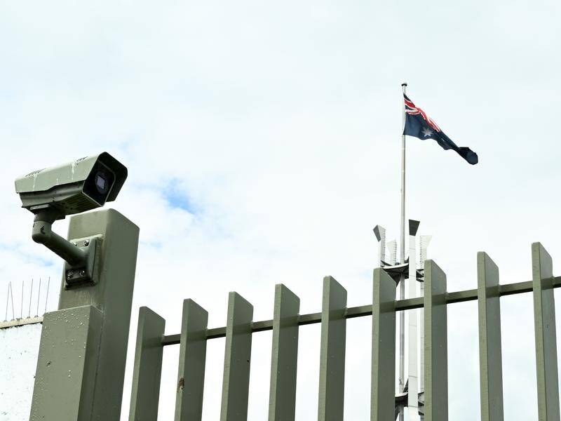 Chinese linked surveillance cameras found in Australian government buildings will be removed. (Lukas Coch/AAP PHOTOS)