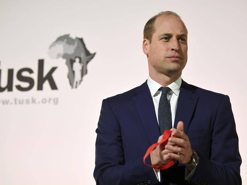Britain's Prince William has highlighted the 'clear and urgent' challenge facing the environment.