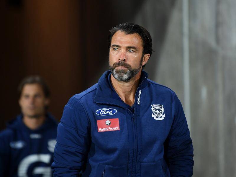 Geelong coach Chris Scott has dismissed suggestions his AFL side cracks under finals pressure.