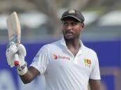 Sri Lanka's Angelo Mathews followed his 199 with 145no in the second Test against Bangladesh.