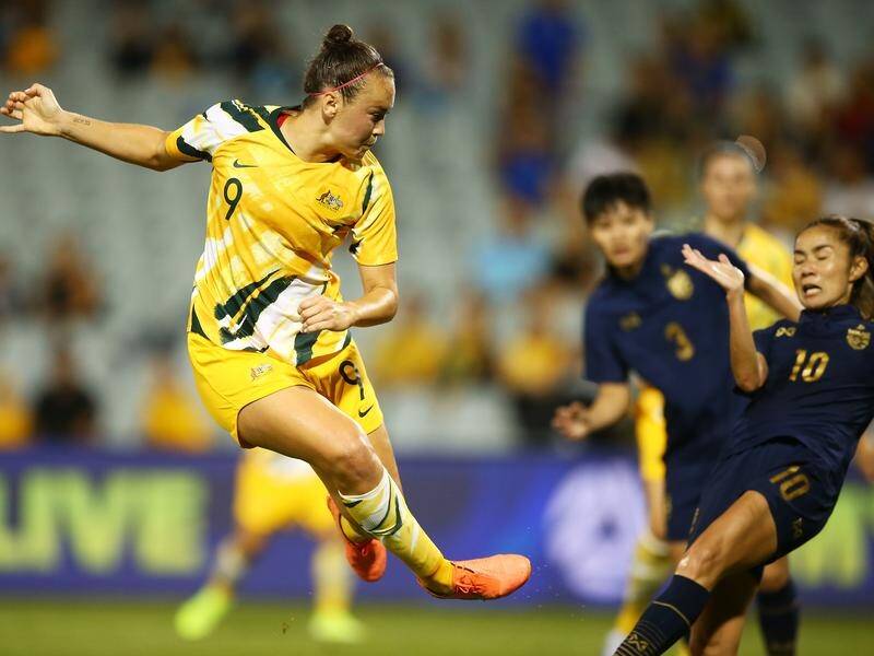 Matildas star Caitlin Foord says her brief time at Arsenal has renewed her passion for the game.