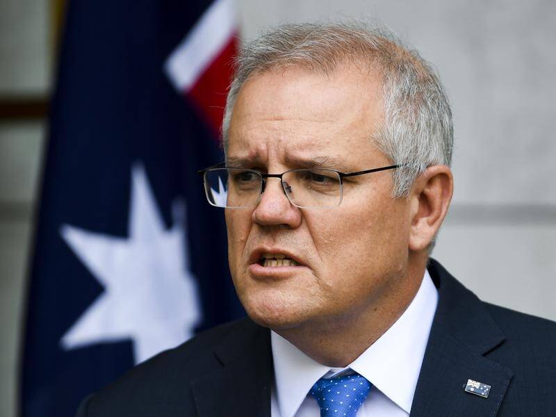 Prime Minister Scott Morrison says Australia is 'very wary' of the Chinese surveillance ship.