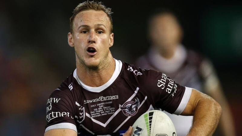 Manly skipper Daly Cherry-Evans.