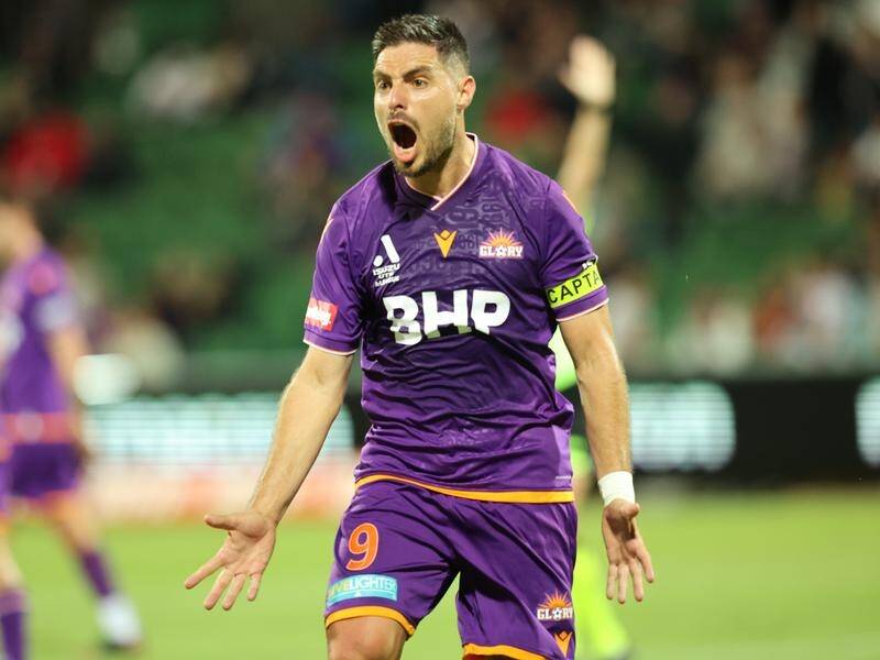 Striker Bruno Fornaroli has left the Glory after three A-League Men seasons in Perth. (Trevor Collens/AAP PHOTOS)