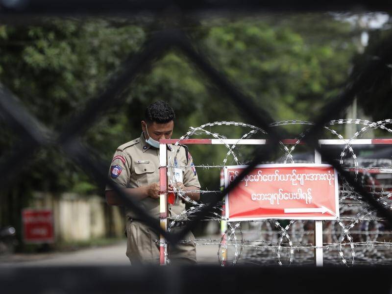 Blasts at Myanmar's Insein prison have left at least eight people dead. (EPA PHOTO)
