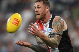 Tim Membrey's return for St Kilda against Geelong was a memorable one for all involved at the club. (Julian Smith/AAP PHOTOS)