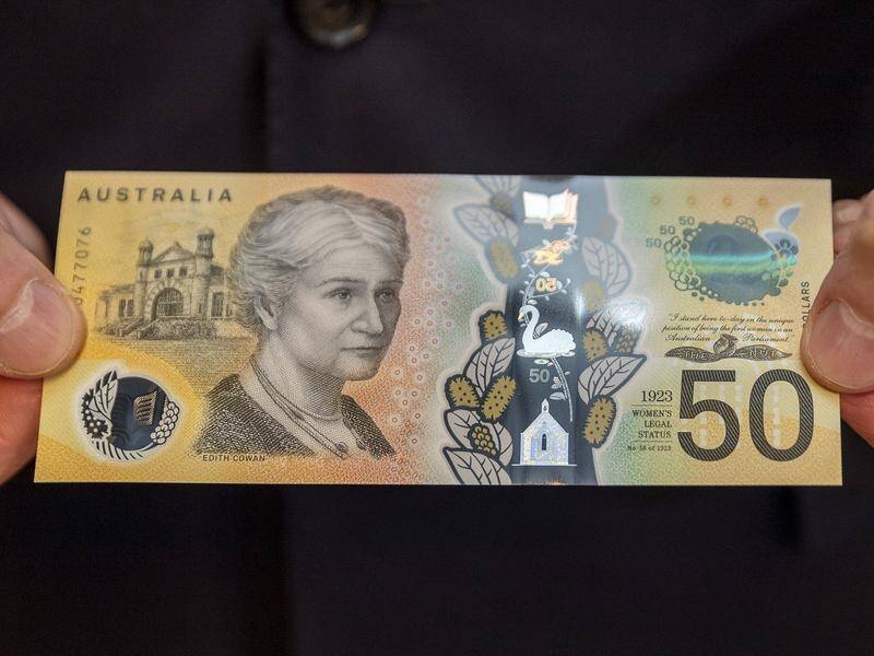 Spelling errors have been discovered on Australia's redesigned $50 note released last year.