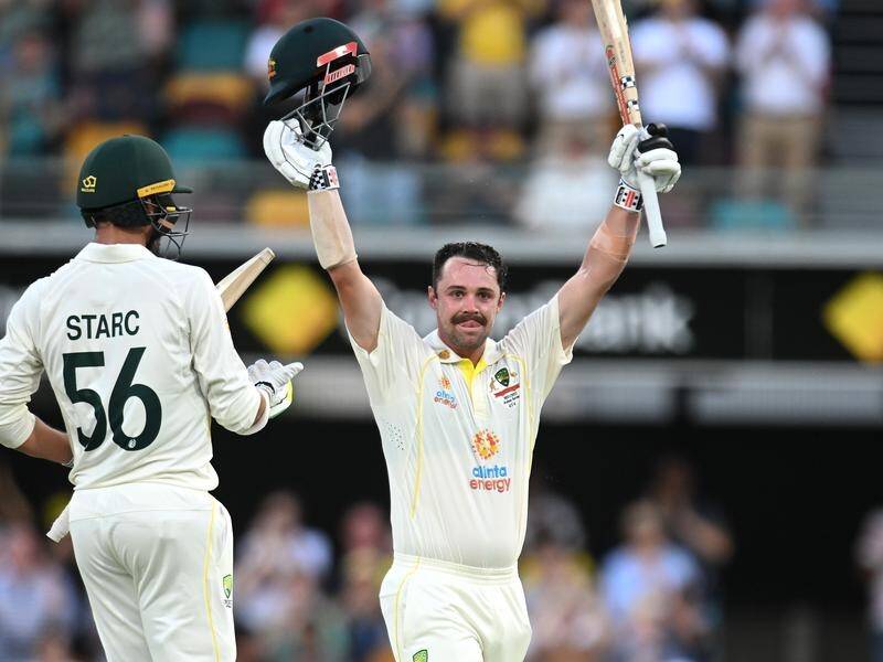 A century from Travis Head has consolidated Australia's commanding position in the first Ashes Test.