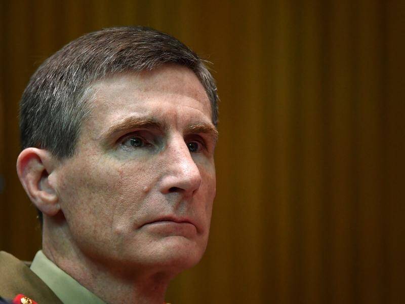 Defence chief Angus Campbell has been handed a report into alleged war crimes by Australian troops.