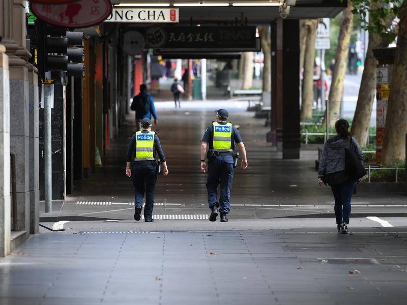 Dozens of Victoria Police officers have been stood down after refusing the COVID-19 vaccine.