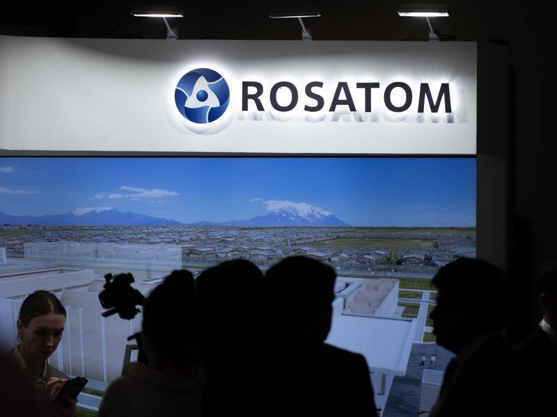 New financial sanctions target 21 Russian entities including atomic energy corporation Rosatom. (EPA PHOTO)