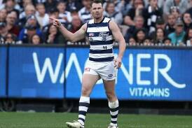 All intel out of Geelong points towards Patrick Dangerfield returning after their bye in round 14. (Rob Prezioso/AAP PHOTOS)