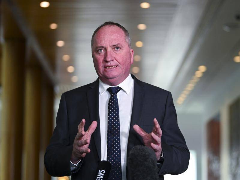 Barnaby Joyce won't back a 2050 net zero emissions target without power reliability guarantees.