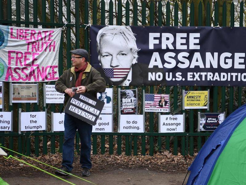 Julian Assange is fighting extradition to the US to face 17 charges of violating its Espionage Act.
