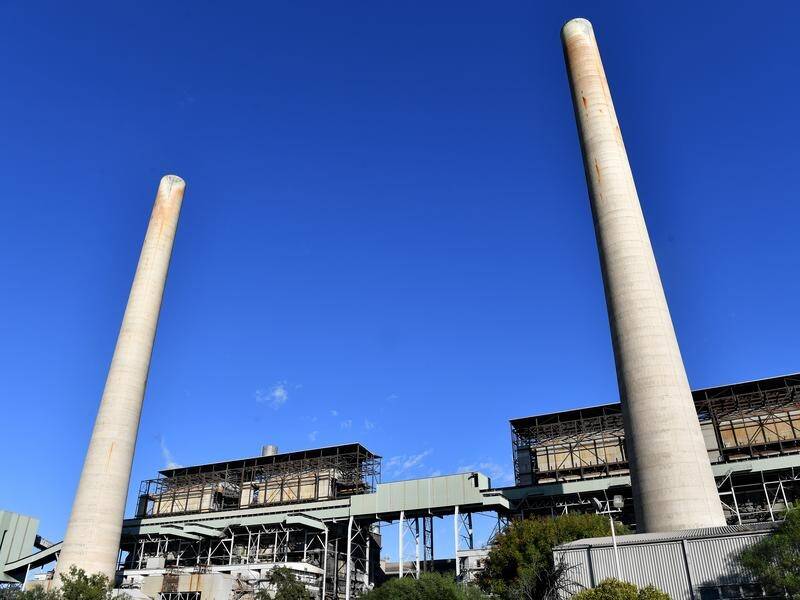 AGL, which has shut it Liddell Power Station in NSW, may be part of a new 'value investment' push. (Bianca De Marchi/AAP PHOTOS)