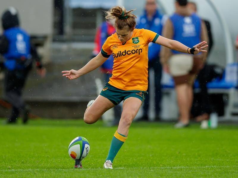 Lori Cramer doesn't need reminding of what's at stake when the Wallaroos clash with the US. (Aaron Gillions/AAP PHOTOS)