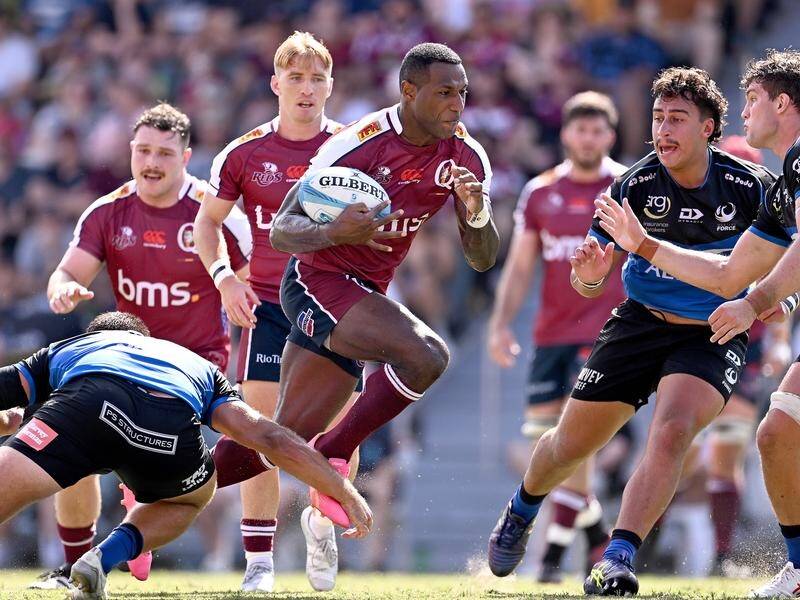 Dashing players such as Qld's Suliasi Vunivalu will benefit from a Super Rugby Pacific rule tweak. (Dave Hunt/AAP PHOTOS)