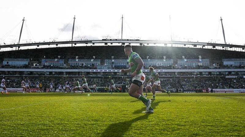 The NRL is not satisfied with facilities at Canberra's GIO Stadium. Picture AAP