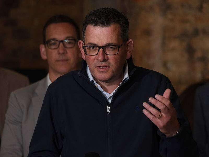Daniel Andrews wants to enshrine a re-booted State Electricity Commission into the constitution. (Luis Ascui/AAP PHOTOS)