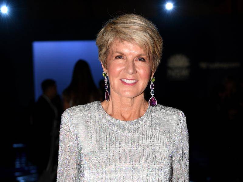 Julie Bishop has landed her first job in the private sector since she bowed out of politics.