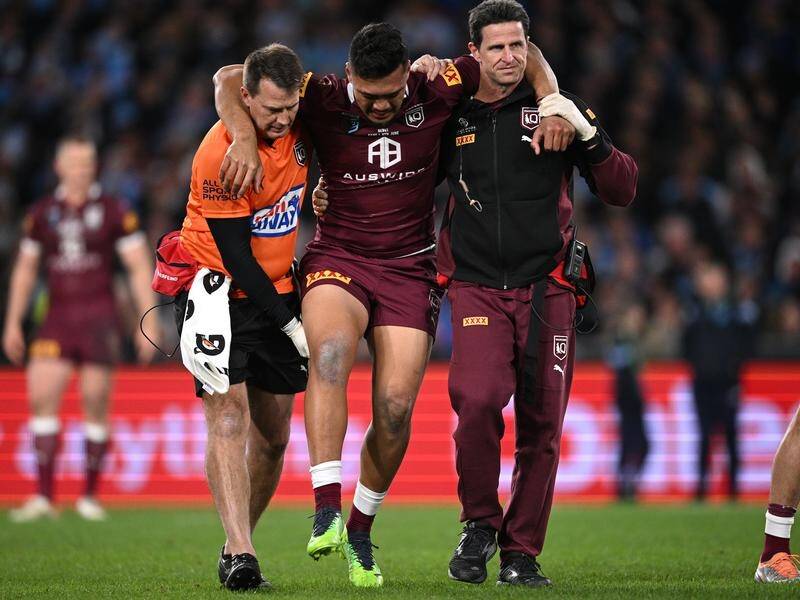 Maroon Jeremiah Nanai escaped serious injury in State of Origin I and now wants to ice the series.