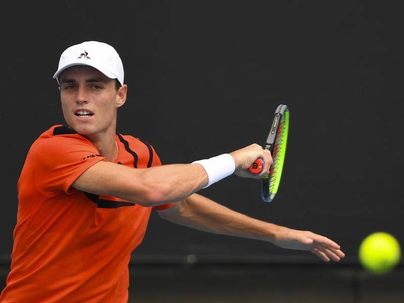 Chris O'Connell was the first Aussie in action at the French Open but lost to Aljaz Bedene.