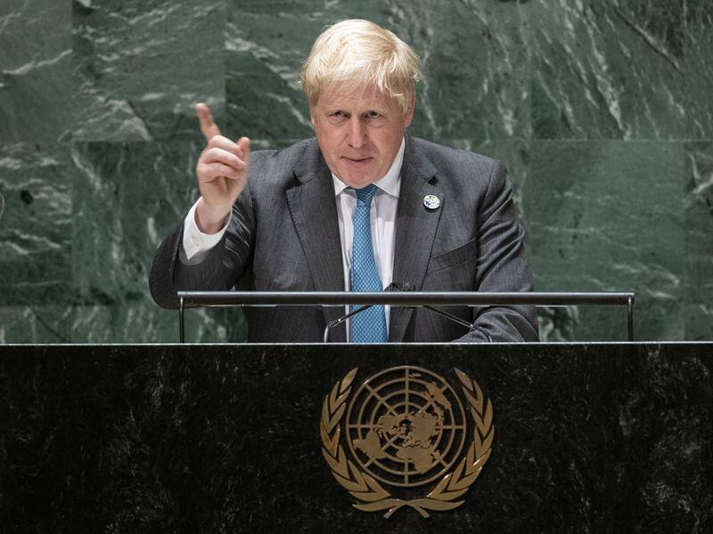 Boris Johnson has compared humanity's approach to climate change to that of a risk-taking teen.