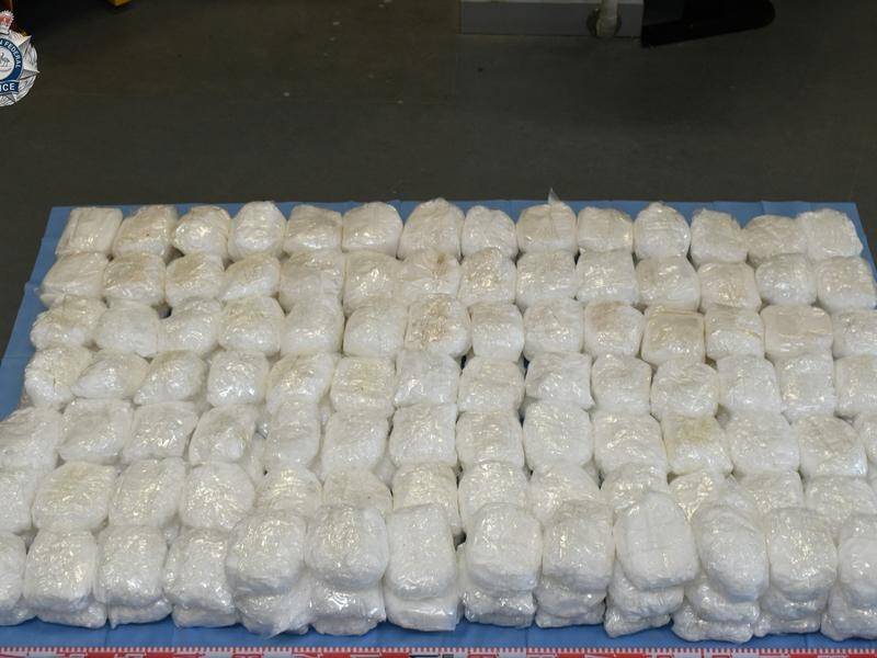 Three men have been charged over an alleged attempt to import 140kg of methamphetamine.