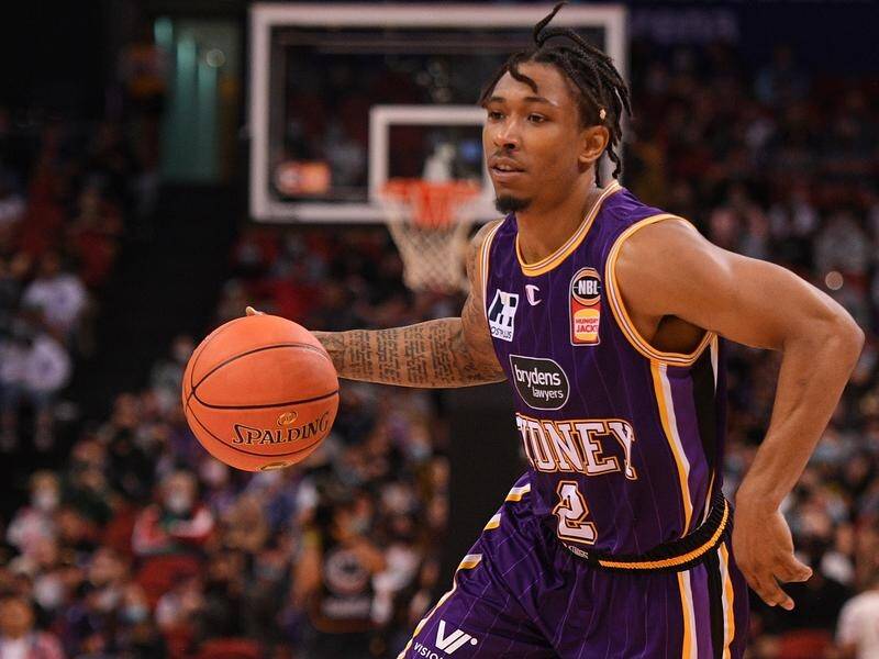 Jaylen Adams scored 31 points in the Sydney Kings' tight NBL win over Perth Wildcats.