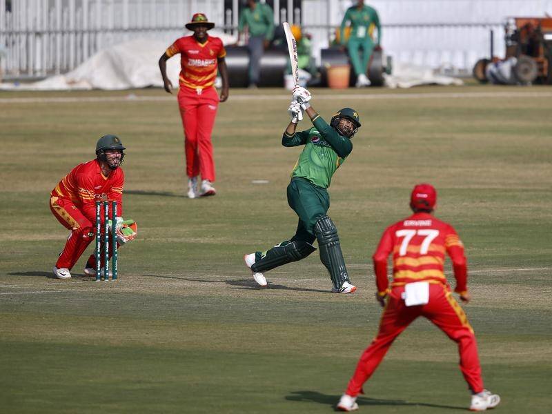 Haris Sohail top-scored for Pakistan with 71 in the first ODI against Zimbabwe in Rawalpindi.