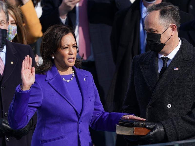 Kamala Harris has become the United States' first female vice president.