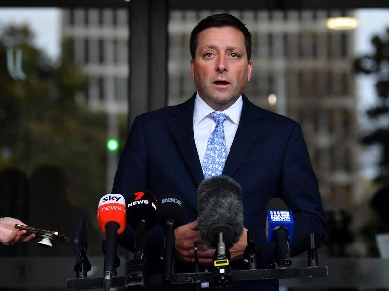 Victorian Opposition Leader Matthew Guy says the coalition will legislate its emissions target.