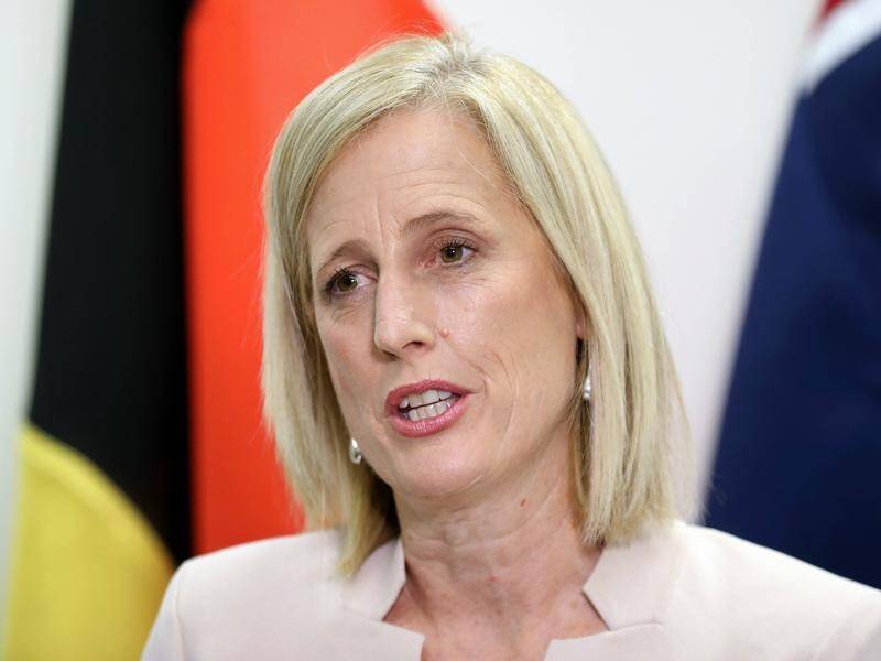 Katy Gallagher is travelling to Bali for a ministerial meeting in the lead-up to the G20 summit. (Dean Martin/AAP PHOTOS)