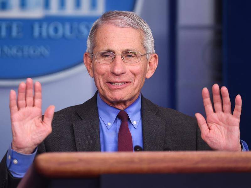 Anthony Fauci, Director of the National Institute of Allergy and Infectious Diseases in the US.