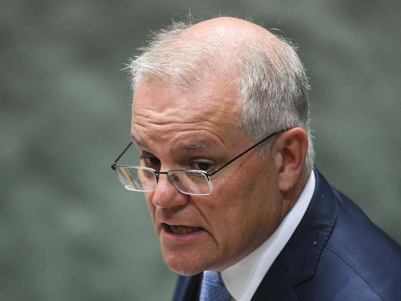 Scott Morrison has fronted parliament for a statement of acknowledgement on workplace issues.