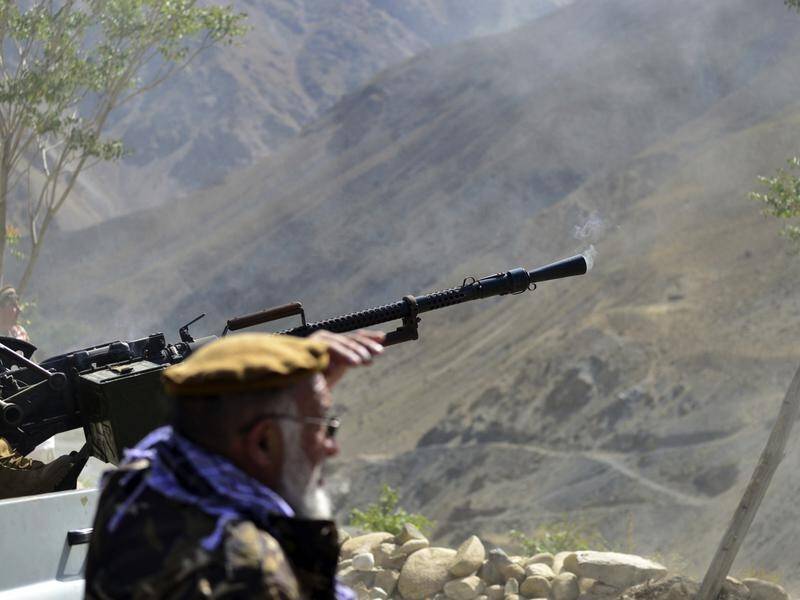 Taliban forces have clashed with militia fighters in the Panjshir valley north of Kabul.