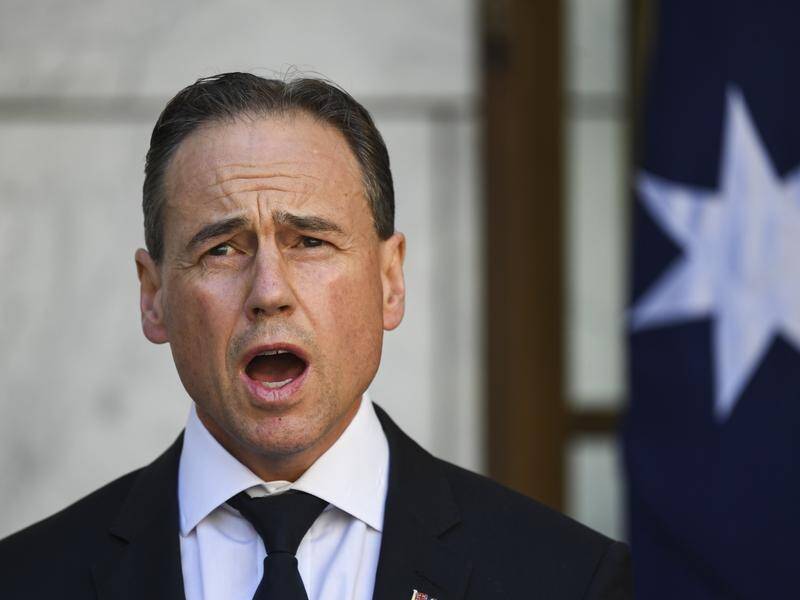 Health Minister Greg Hunt personally attacked an ABC TV journalist over his line of questioning.