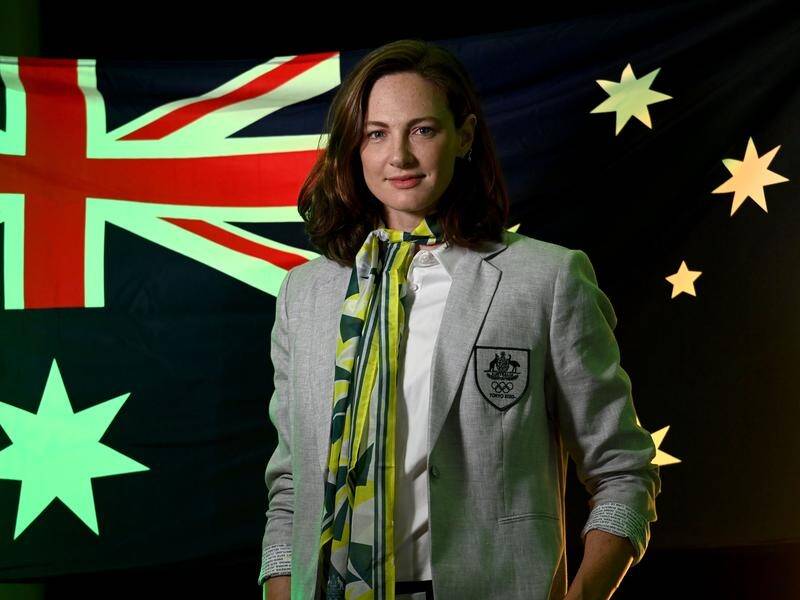 Swimming ace Cate Campbell will carry a chair and flag for the Olympic Games' opening ceremony.