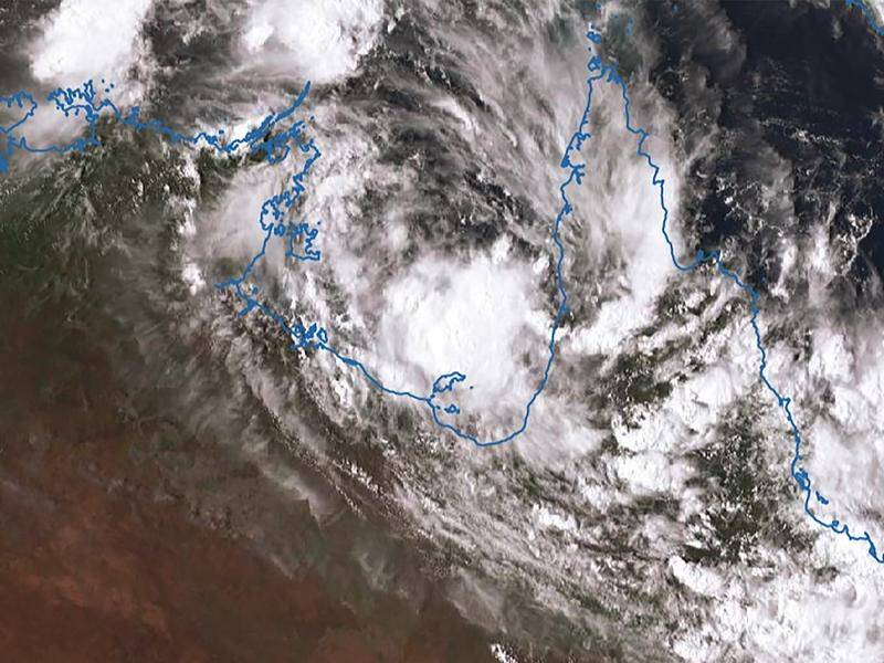 Severe weather warnings are in place as Cyclone Esther moves across the Gulf of Carpentaria.