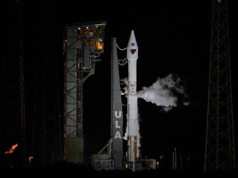 An Atlas V rocket launched the Lucy probe from Cape Canaveral Air Force Station in Florida.